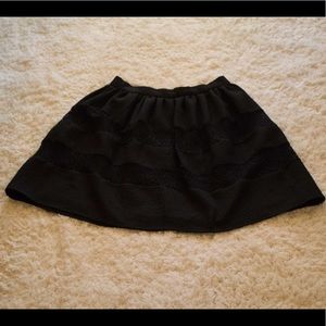 Xhiliration black skirt
